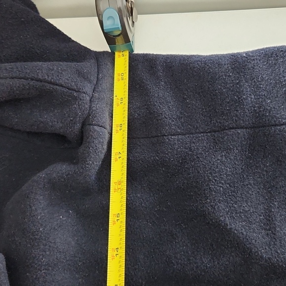 Apostrophe Womens jacket size 8 to 10  wool blend peacoat size 8/10 navy blue - Picture 10 of 12